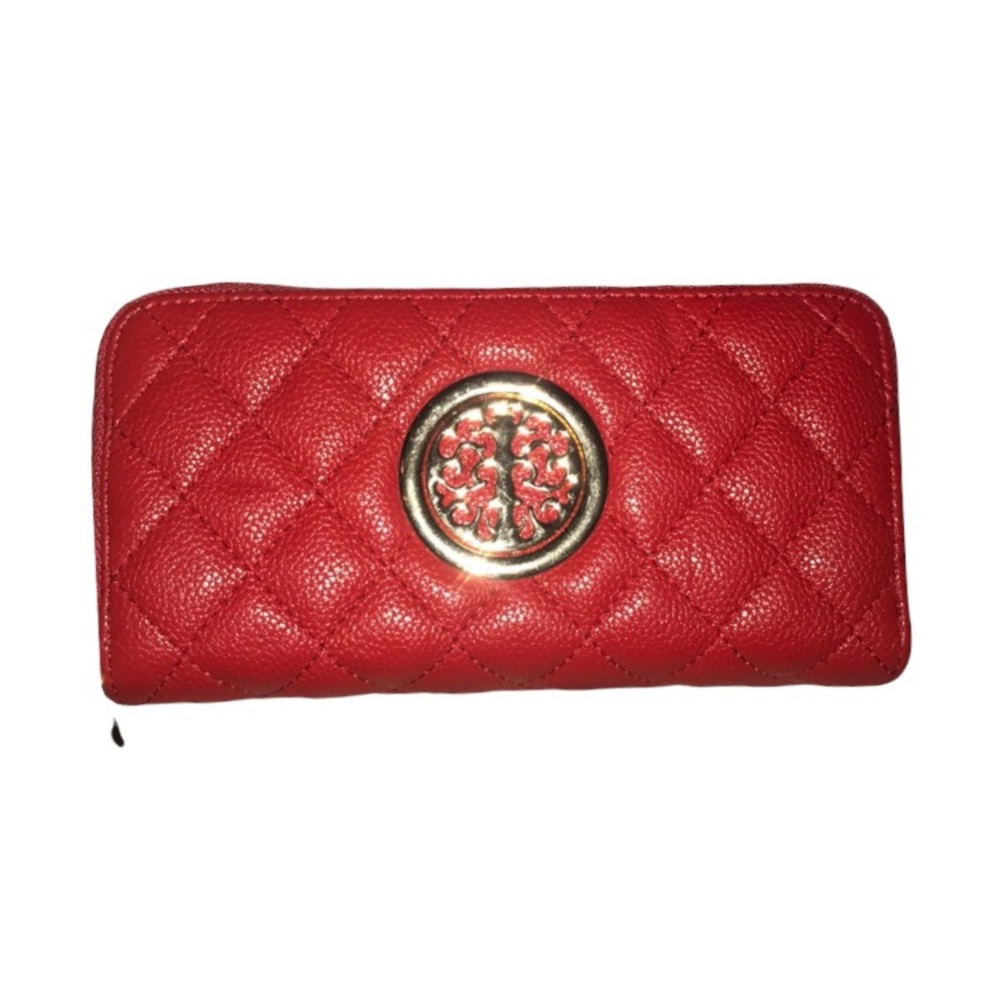 ⚜️Beautiful Double Zipper Red Wallet!!